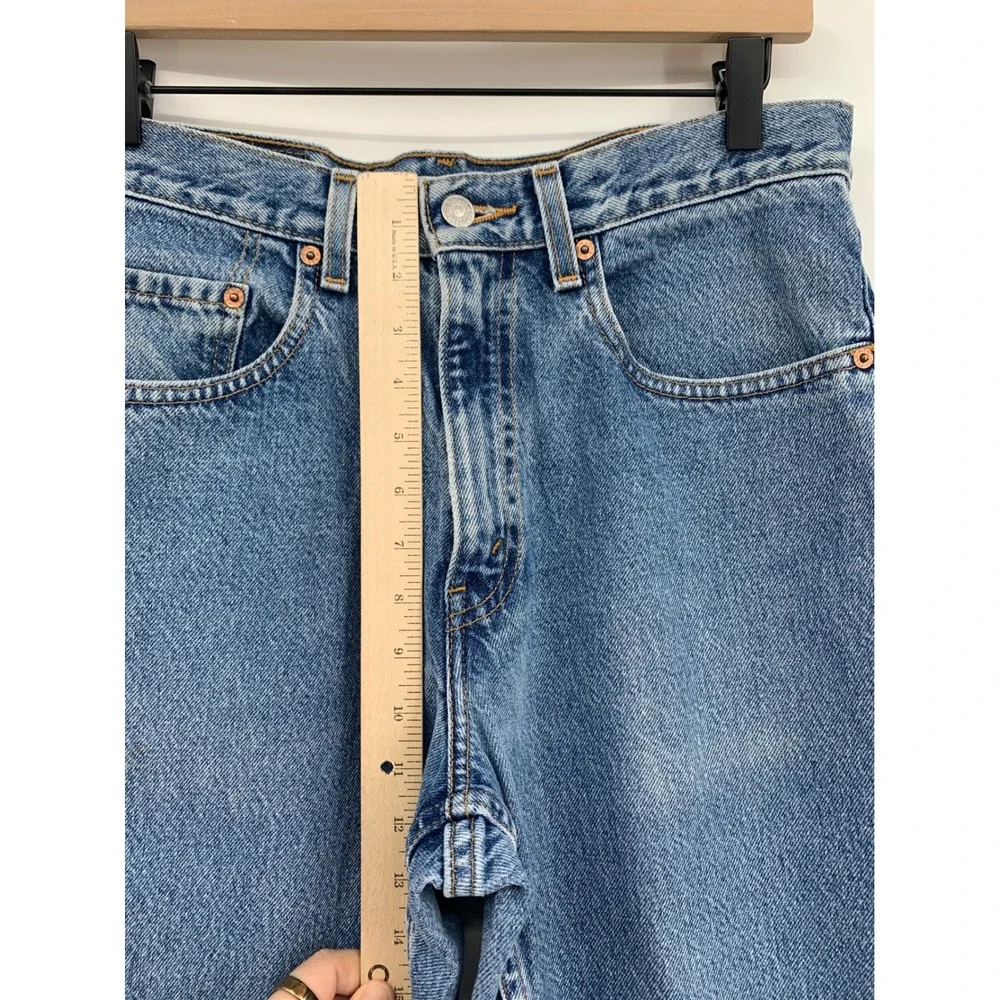Vintage Levis 550 Jeans Mens 32x34 Blue Relaxed Fit Fade 90s Denim Pants